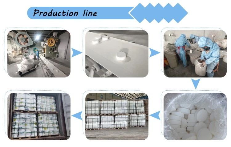 87-90-1 Chemicals Chlorinating Tablets For Swimming Pool (3)