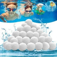 สื่อกรองสระว่ายน้ำลูกใยโพลีเอสเตอร์ 100%