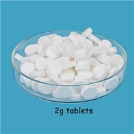 ยาฆ่าเชื้อราสาหร่าย TCCA ชนิดเม็ด 2 กรัม 87-90-1